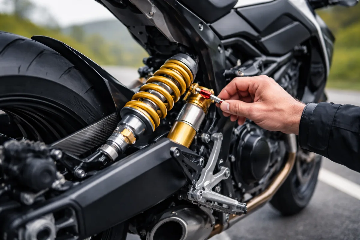 Comment optimiser le réglage de la suspension de votre moto pour un confort meilleur