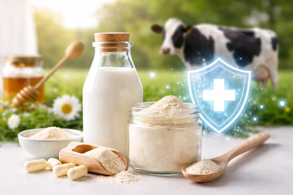 Les bienfaits du colostrum bovin pour le système immunitaire